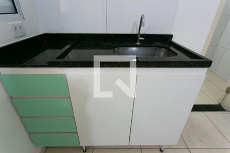 Cozinha de kitnet/studio para alugar com 1 quarto, 22m² em Vila Prudente, São Paulo