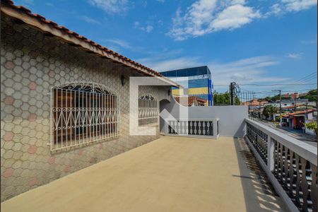 Varanda da Sala de casa para alugar com 3 quartos, 277m² em Vila Linda, Santo André