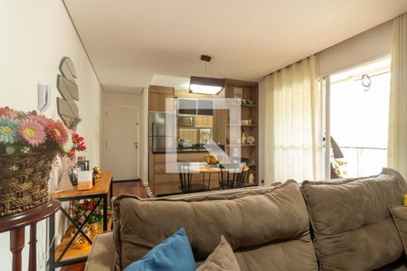 Sala de apartamento para alugar com 3 quartos, 90m² em Jardim Petropolis, Cotia