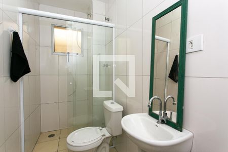 Banheiro de kitnet/studio para alugar com 1 quarto, 22m² em Vila Prudente, São Paulo