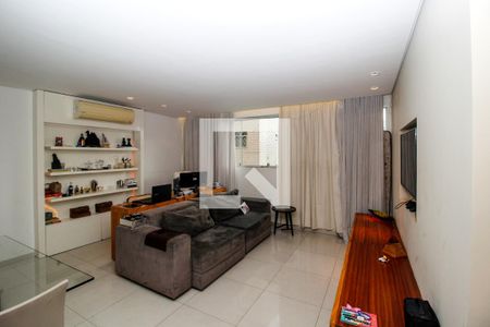 Sala de apartamento à venda com 2 quartos, 85m² em Lourdes, Belo Horizonte