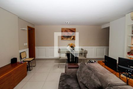 Sala de apartamento à venda com 2 quartos, 85m² em Lourdes, Belo Horizonte