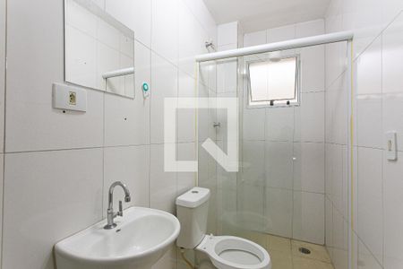 Banheiro de kitnet/studio para alugar com 1 quarto, 22m² em Vila Prudente, São Paulo