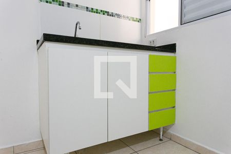 Cozinha de kitnet/studio para alugar com 1 quarto, 22m² em Vila Prudente, São Paulo