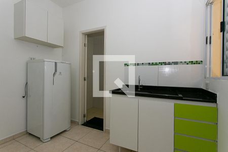 Cozinha de kitnet/studio para alugar com 1 quarto, 22m² em Vila Prudente, São Paulo