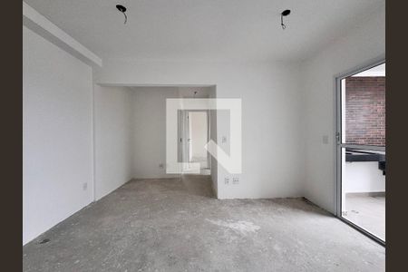 Sala de apartamento à venda com 2 quartos, 55m² em Campestre, Santo André