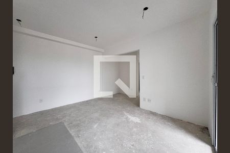 Sala de apartamento à venda com 2 quartos, 55m² em Campestre, Santo André