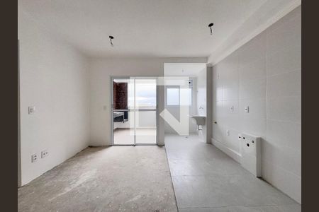 Sala de apartamento à venda com 2 quartos, 55m² em Campestre, Santo André