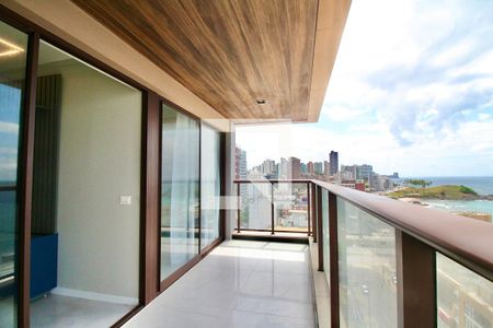 Varanda de apartamento para alugar com 1 quarto, 51m² em Barra, Salvador