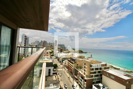 Varanda de apartamento para alugar com 1 quarto, 51m² em Barra, Salvador