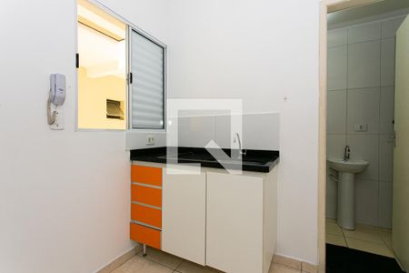 Cozinha de kitnet/studio para alugar com 1 quarto, 22m² em Vila Prudente, São Paulo