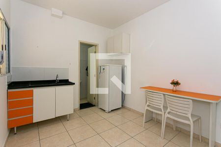 Cozinha de kitnet/studio para alugar com 1 quarto, 22m² em Vila Prudente, São Paulo