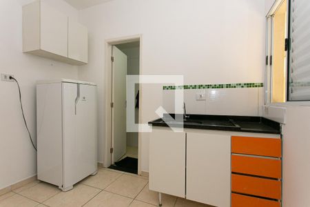 Cozinha de kitnet/studio para alugar com 1 quarto, 22m² em Vila Prudente, São Paulo