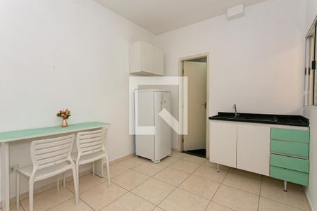 Cozinha de kitnet/studio para alugar com 1 quarto, 22m² em Vila Prudente, São Paulo