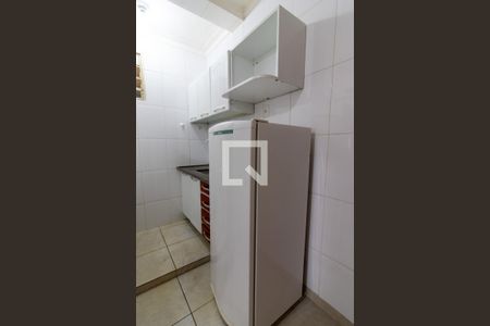 Cozinha de kitnet/studio para alugar com 1 quarto, 28m² em Cidade Universitária, Campinas