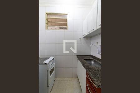 Cozinha de kitnet/studio para alugar com 1 quarto, 28m² em Cidade Universitária, Campinas