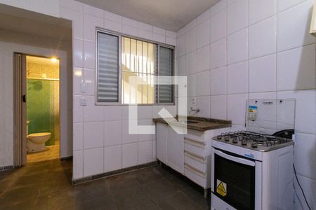 Cozinha de kitnet/studio para alugar com 1 quarto, 28m² em Cidade Universitária, Campinas