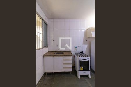 Cozinha de kitnet/studio para alugar com 1 quarto, 28m² em Cidade Universitária, Campinas