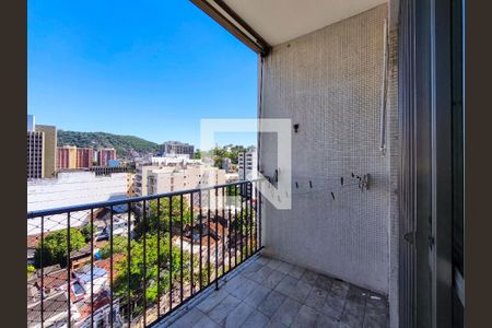 Varanda da Sala de apartamento à venda com 2 quartos, 82m² em Vila Isabel, Rio de Janeiro