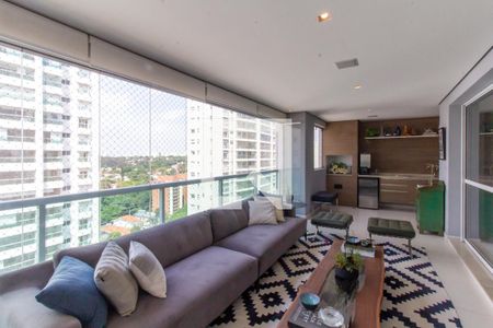 Varanda Sala de apartamento para alugar com 3 quartos, 230m² em Vila Leopoldina, São Paulo