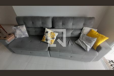 Sala de apartamento para alugar com 2 quartos, 83m² em Aviação, Praia Grande