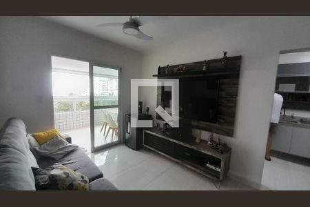 Sala de apartamento para alugar com 2 quartos, 83m² em Aviação, Praia Grande