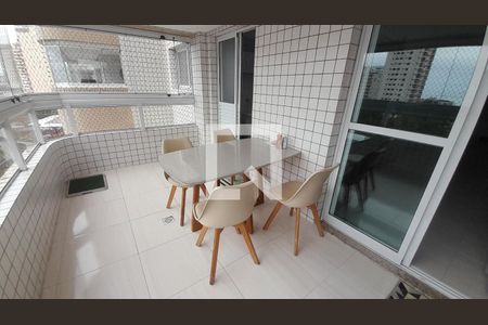 Varanda de apartamento para alugar com 2 quartos, 83m² em Aviação, Praia Grande