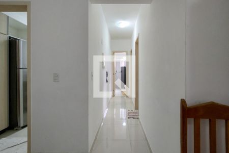 Corredor  de apartamento para alugar com 2 quartos, 83m² em Aviação, Praia Grande