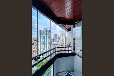 Varanda da Sala de apartamento à venda com 3 quartos, 177m² em Vila Regente Feijó, São Paulo