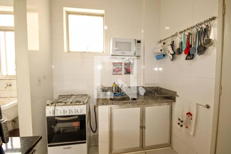 Cozinha de apartamento à venda com 3 quartos, 89m² em Cidade Jardim, Belo Horizonte