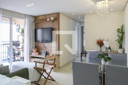 Sala de apartamento para alugar com 2 quartos, 59m² em Barra Funda, São Paulo