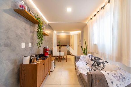 Sala de apartamento à venda com 2 quartos, 86m² em Paraíso, Santo André