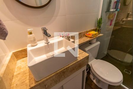 Banheiro de apartamento à venda com 2 quartos, 86m² em Paraíso, Santo André