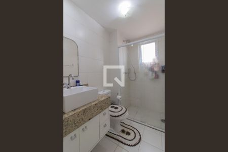 Banheiro da Suíte de apartamento à venda com 2 quartos, 65m² em Vila Augusta, Guarulhos