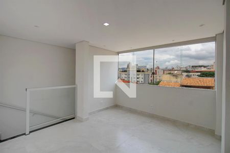 Sala de estar de apartamento à venda com 3 quartos, 140m² em Calafate, Belo Horizonte