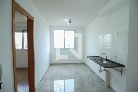 Sala/Cozinha de apartamento à venda com 1 quarto, 24m² em Belenzinho, São Paulo