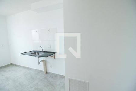 Sala/Cozinha de apartamento à venda com 1 quarto, 24m² em Belenzinho, São Paulo