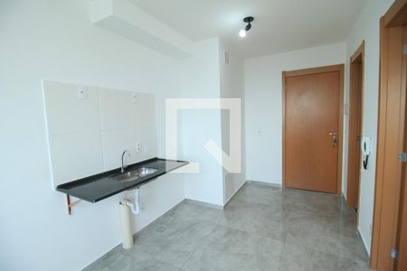 Sala/Cozinha de apartamento à venda com 1 quarto, 24m² em Belenzinho, São Paulo