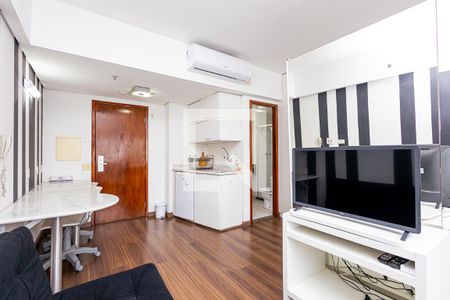 Sala/Suíte de apartamento para alugar com 1 quarto, 40m² em Bela Vista, São Paulo