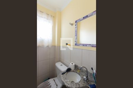 Lavabo de casa de condomínio à venda com 3 quartos, 77m² em Vila Jacuí, São Paulo