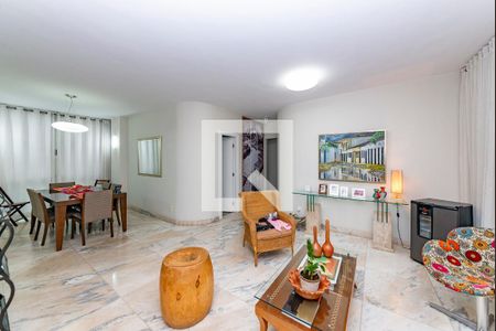 Sala 2 de apartamento à venda com 4 quartos, 196m² em Gutierrez, Belo Horizonte