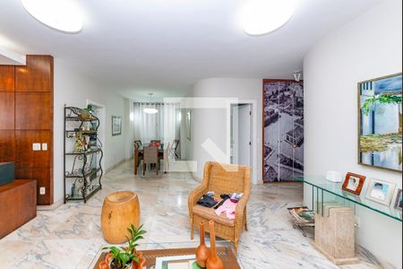 Sala 2 de apartamento à venda com 4 quartos, 196m² em Gutierrez, Belo Horizonte