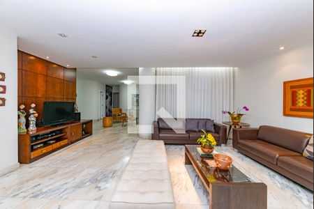 Sala 1 de apartamento à venda com 4 quartos, 196m² em Gutierrez, Belo Horizonte