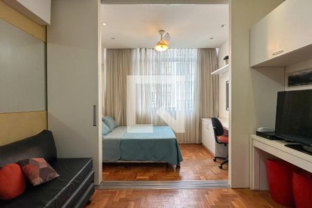 Sala de kitnet/studio à venda com 1 quarto, 27m² em Copacabana, Rio de Janeiro