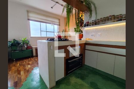 Sala/Cozinha de apartamento para alugar com 2 quartos, 63m² em São Lucas, Belo Horizonte