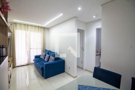 Sala de apartamento à venda com 2 quartos, 56m² em Vila Osasco, Osasco