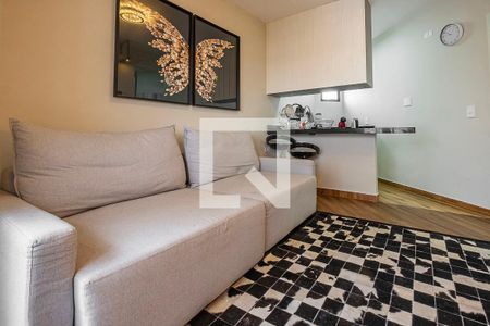 Sala/Cozinha de apartamento à venda com 1 quarto, 42m² em Paraíso, São Paulo