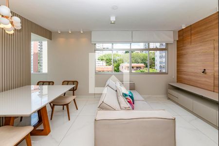 Sala de apartamento para alugar com 3 quartos, 90m² em Luxemburgo, Belo Horizonte