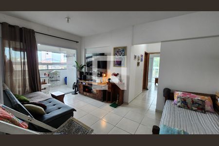 Sala de apartamento para alugar com 2 quartos, 72m² em Macuco, Santos