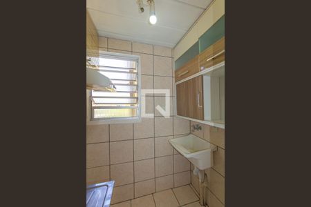 Cozinha e Área de Serviço de apartamento para alugar com 2 quartos, 33m² em Mato Grande, Canoas